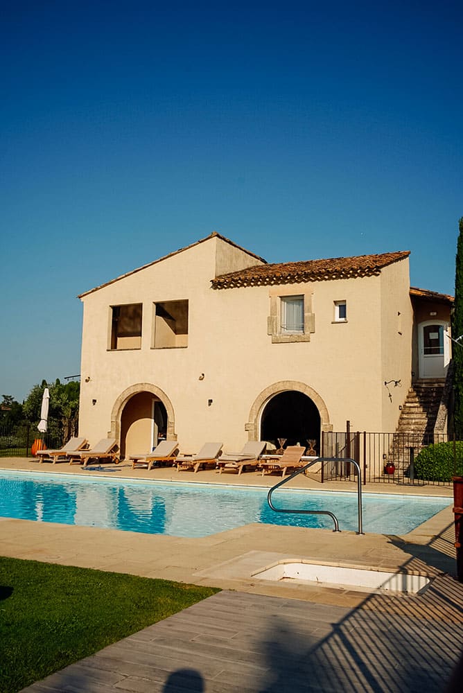 Piscine de l'hôtel Val Baussenc
