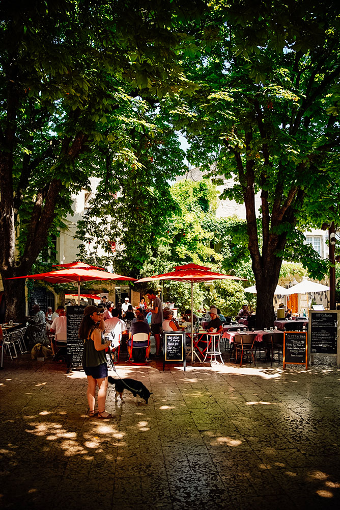 Place Favier à Saint-Rémy-de-Provence